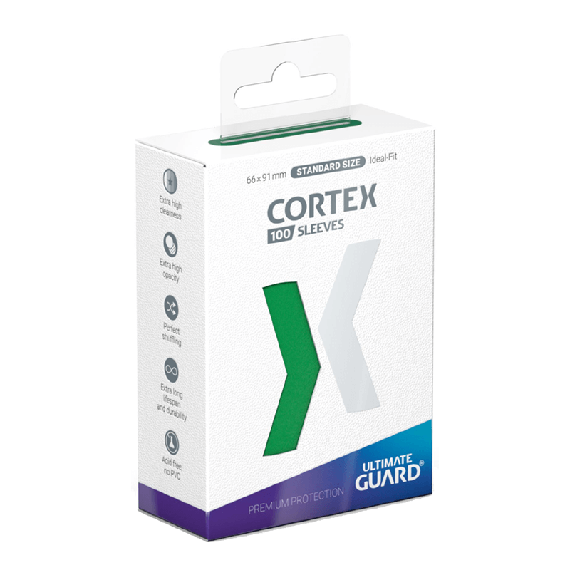 UG 100 Cortex Standard Sleeves Glossy Green