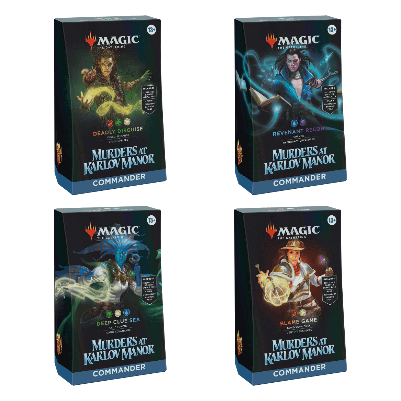 MTG: MURDERS AT KARLOV MANOR - Commander Decks