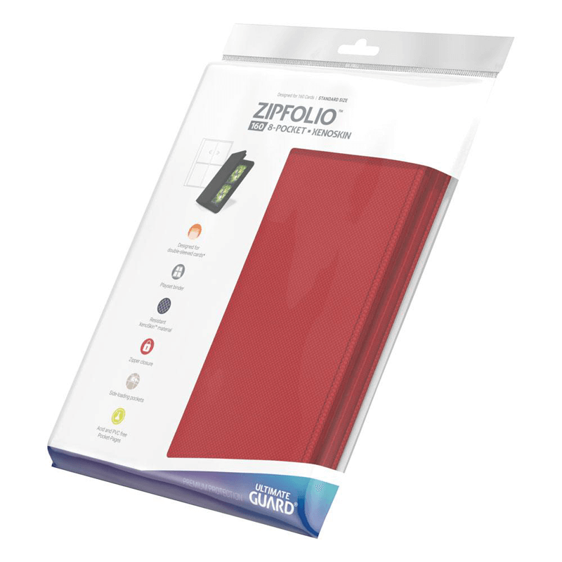 UG Zipfolio 160 Xenoskin - Red