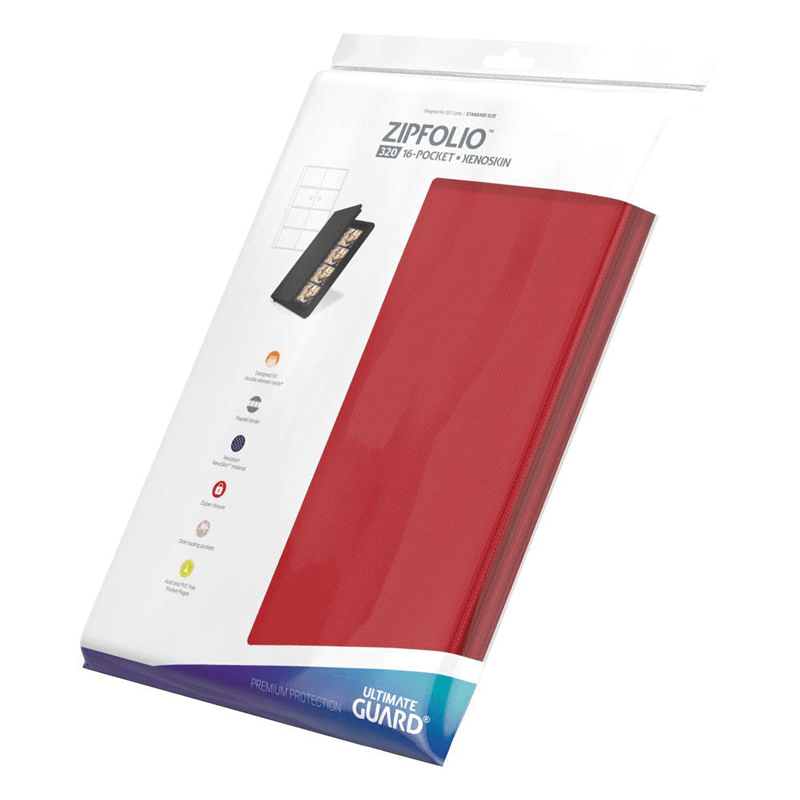 UG Zipfolio 320 Xenoskin - Red