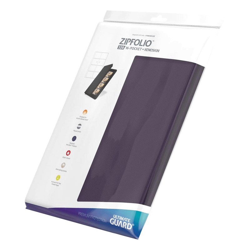 UG Zipfolio 320 Xenoskin - Purple
