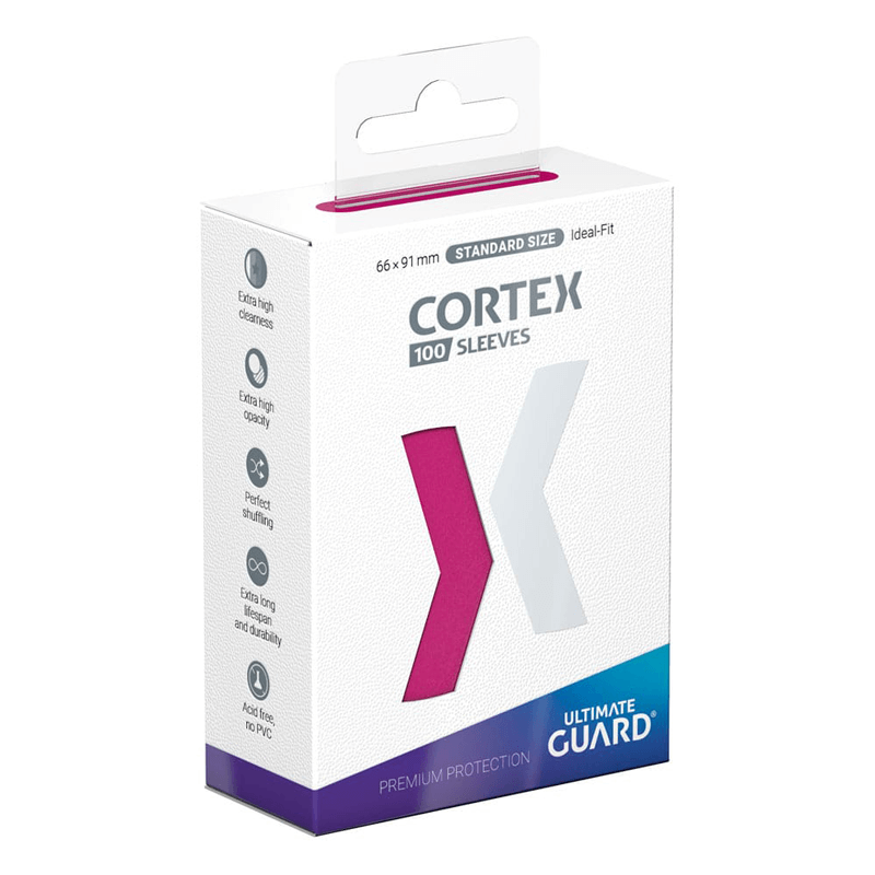 UG 100 Cortex Standard Sleeves Glossy Pink