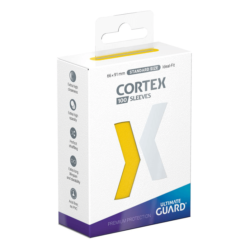 UG 100 Cortex Standard Sleeves Glossy Yellow