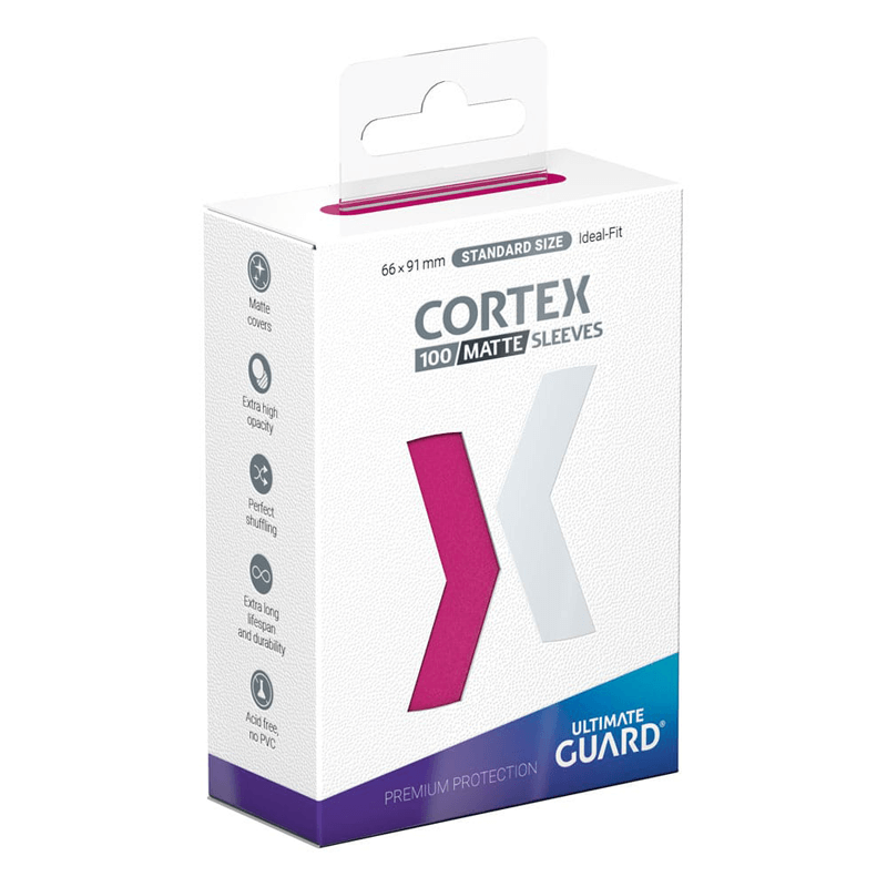 UG 100 Cortex Sleeves Standard Matte Pink