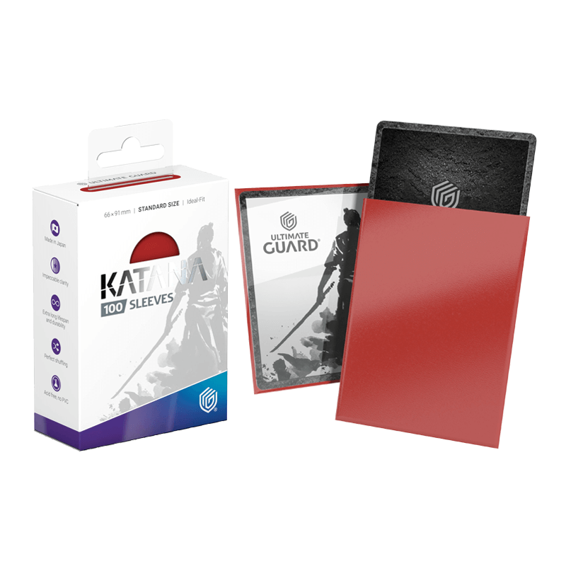 UG 100 Katana Sleeves Standard Size Rising Sun