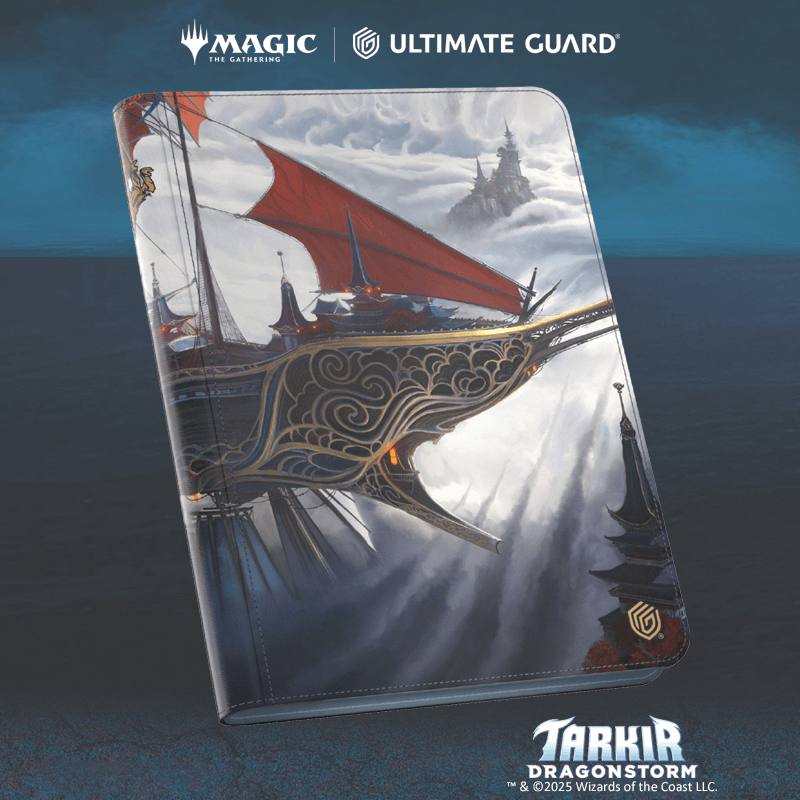 UG Zipfolio 360 Xenoskin - MTG Tarkir: Dragonstorm - Mystic Monastery