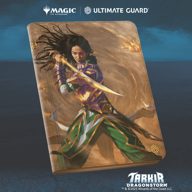 UG Zipfolio 360 Xenoskin - MTG Tarkir: Dragonstorm - Descendant of Storms