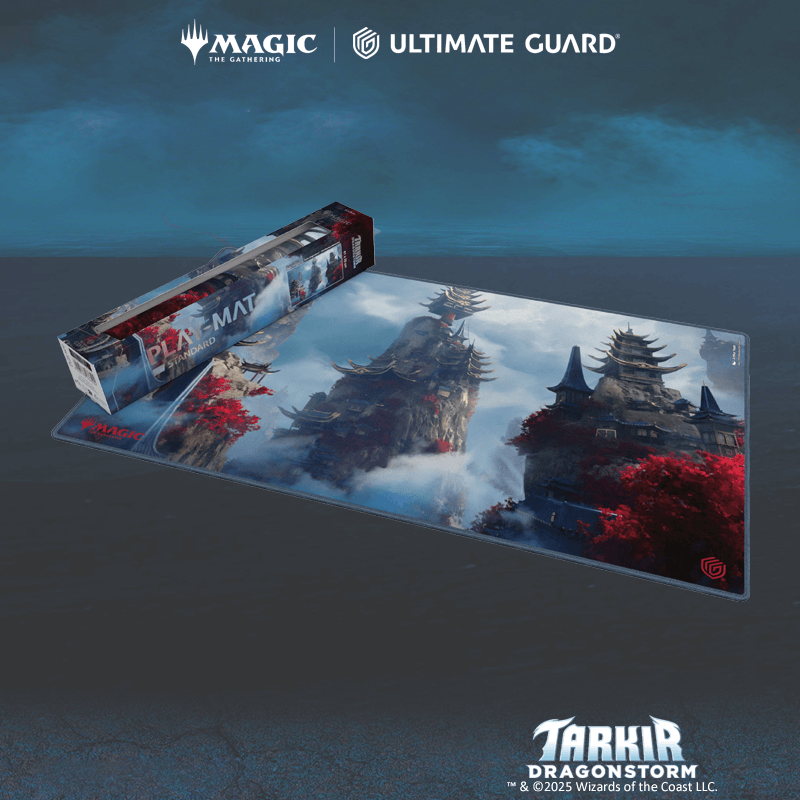 UG Play-Mat MTG Tarkir: Dragonstorm - Cori Mountain Monastery