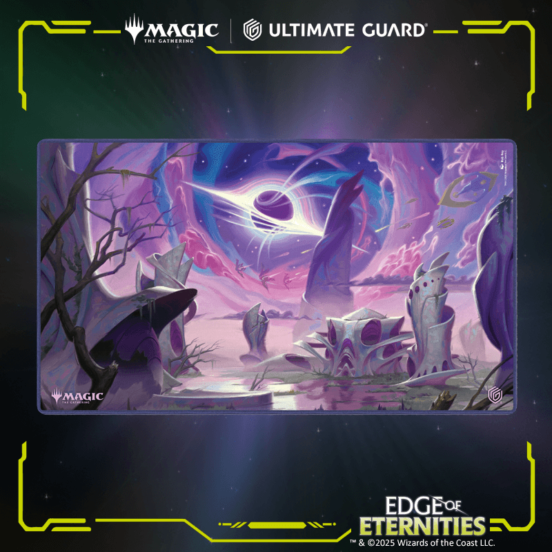 UG Play-Mat MTG Edge of Eternities - Godless Shrine