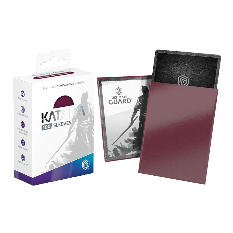 UG 100 Katana Sleeves Standard Size Radiant Plum