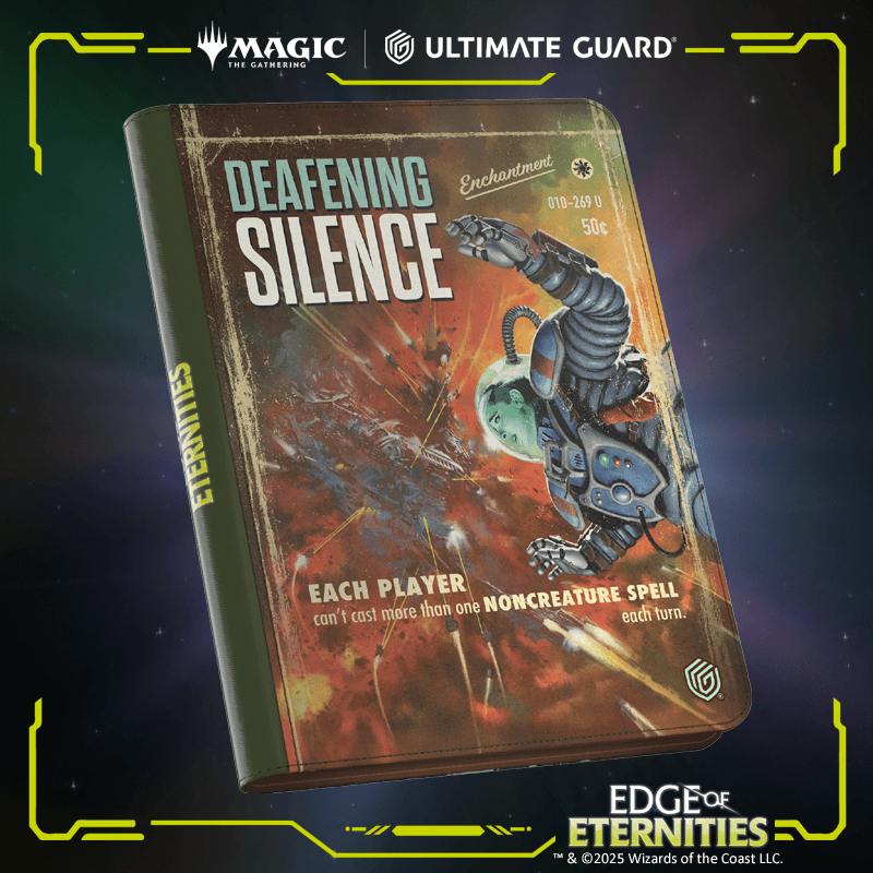 UG Zipfolio 360 Xenoskin - MTG Edge of Eternities - Deafening Silence