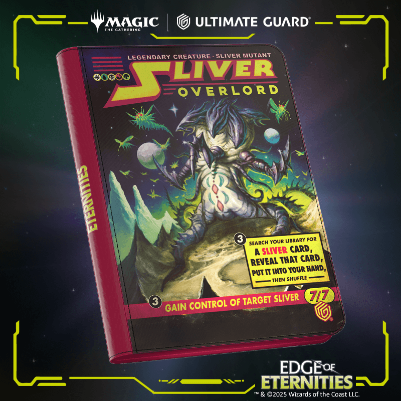 UG Zipfolio 360 Xenoskin - MTG Edge of Eternities - Sliver Overlord