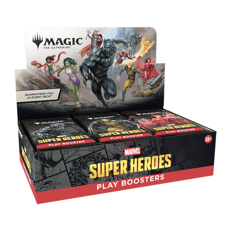 MTG: MARVEL SUPER HEROES - Play Booster Box