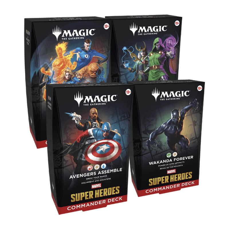 MTG: MARVEL SUPER HEROES - Commander Decks