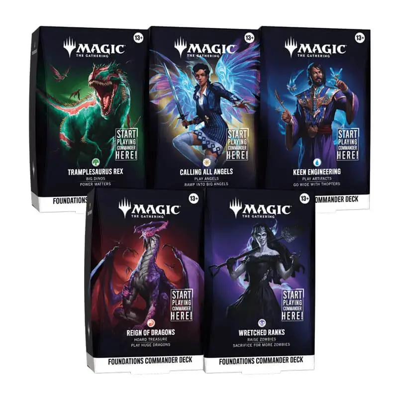 MTG: FOUNDATIONS - Commander Decks 