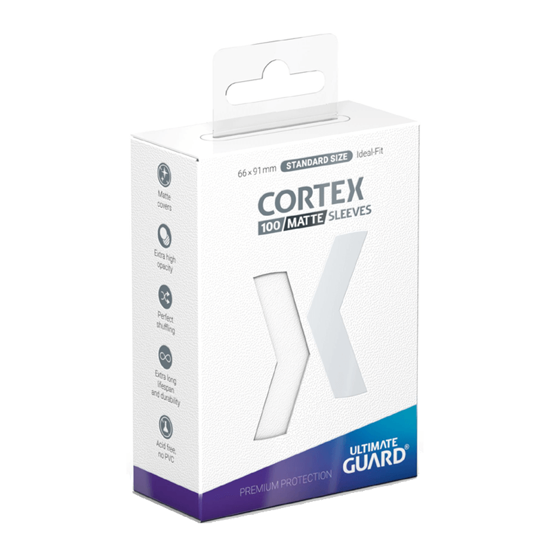 UG 100 Cortex Standard Sleeves Matte White