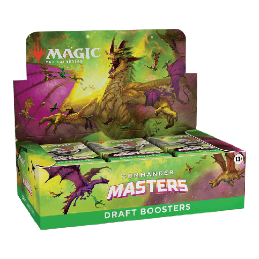 [D20130000] MTG: COMMANDER MASTERS (2023) - Draft Booster Box