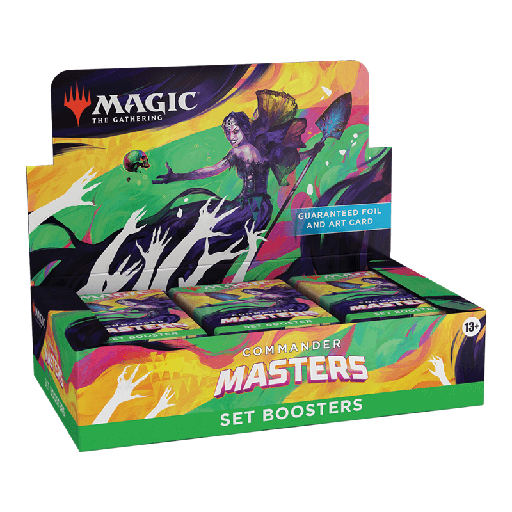 [D20140000] MTG: COMMANDER MASTERS (2023) - Set Booster Box