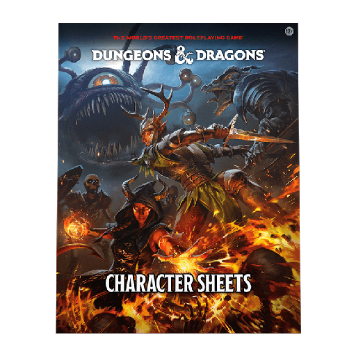 [D38980000] D&D 2024 Character Sheets