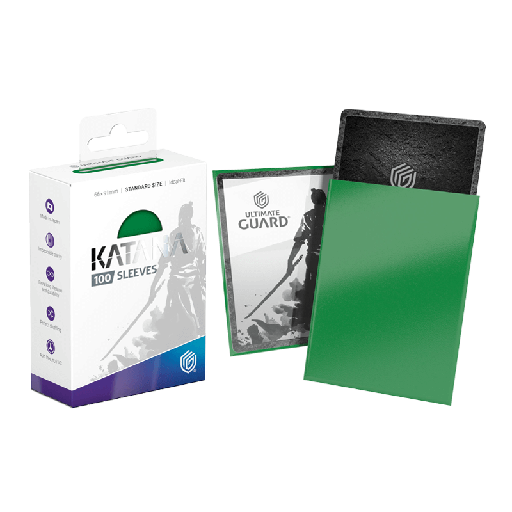 [UGD011420] UG - Katana Sleeves Standard Size (100) - Jade Garden