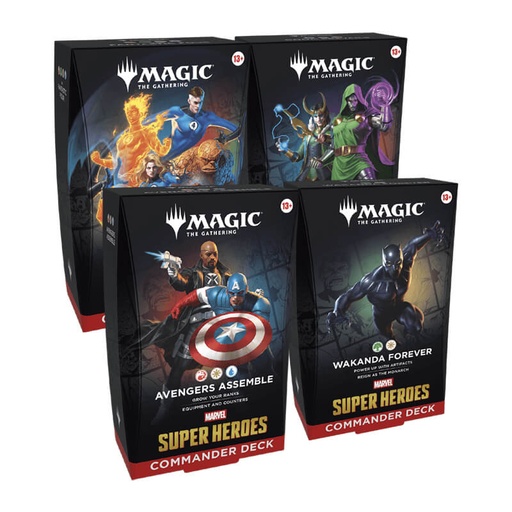 [D53610000] MTG: MARVEL SUPER HEROES - Commander Decks