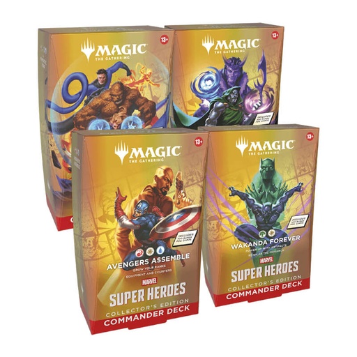 [D53620000] MTG: MARVEL SUPER HEROES - Commander Decks Collector's Edition