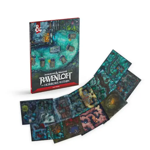 [D60180000] D&D Ravenloft: The Horrors Within - Map Pack
