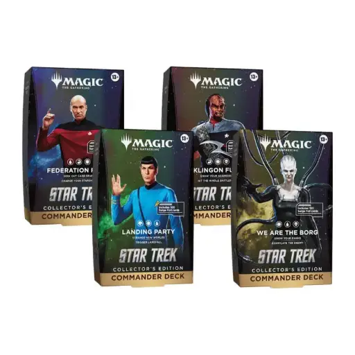 [D59000000] MTG: STAR TREK - Commander Decks Collector's Editions