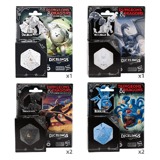 [F51185L01] D&D HONOR AMONG THIEVES -Dicelings Collectible Assorted 2-