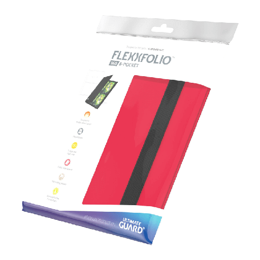 [UGD010162] UG FlexXFolio 160 - 8 Pocket Red