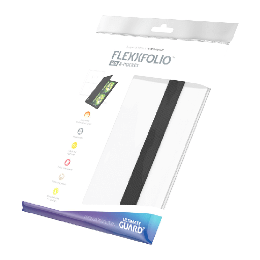 [UGD010164] UG FlexXFolio 160 - 8 Pocket White